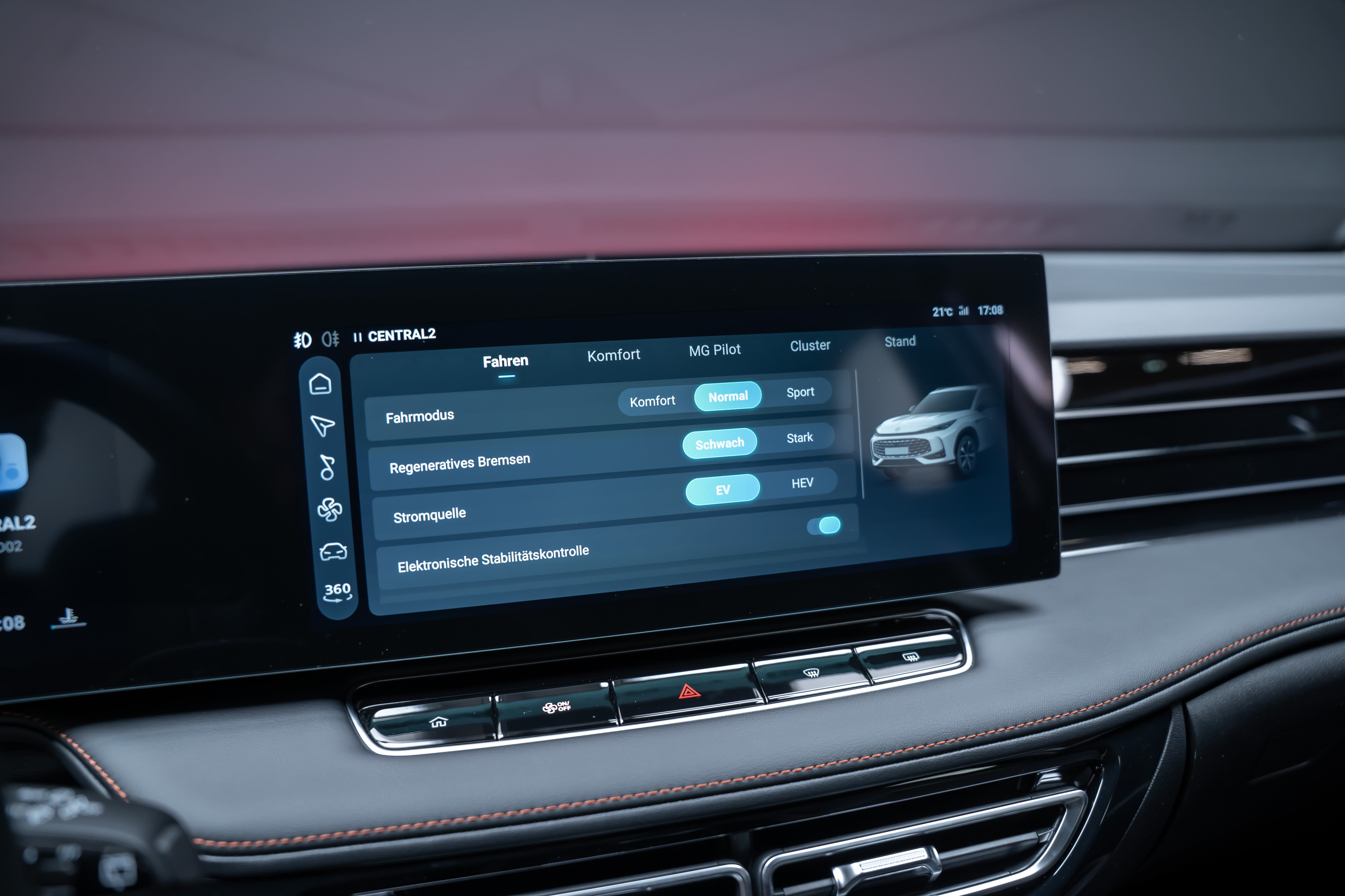 MG HS 1.5 T PHEV Luxury / 360°Kamera / el.Sitze / el.Heckklappe - Bild 33