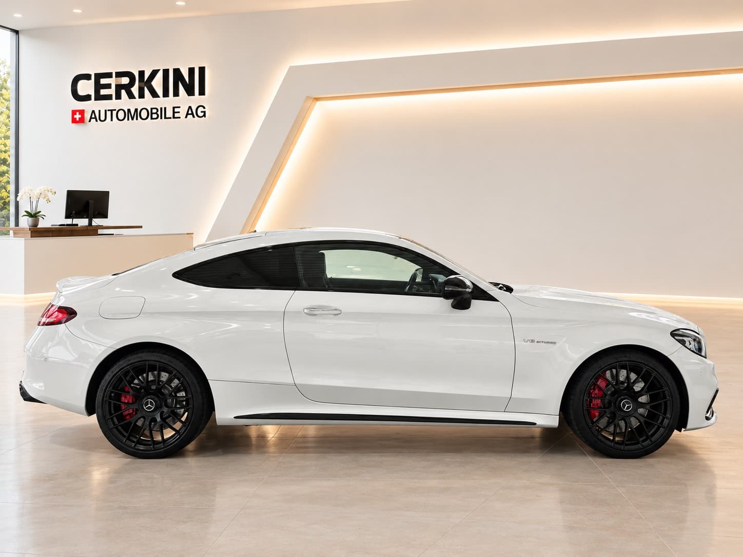 MERCEDES-BENZ C 63 S AMG 9G-tronic, Mercedes Garantie, Gratis Service, Pano, Sportsitze, Burmester, Carbon, 360 Grad Kamera,Spurhalteass - Bild 6