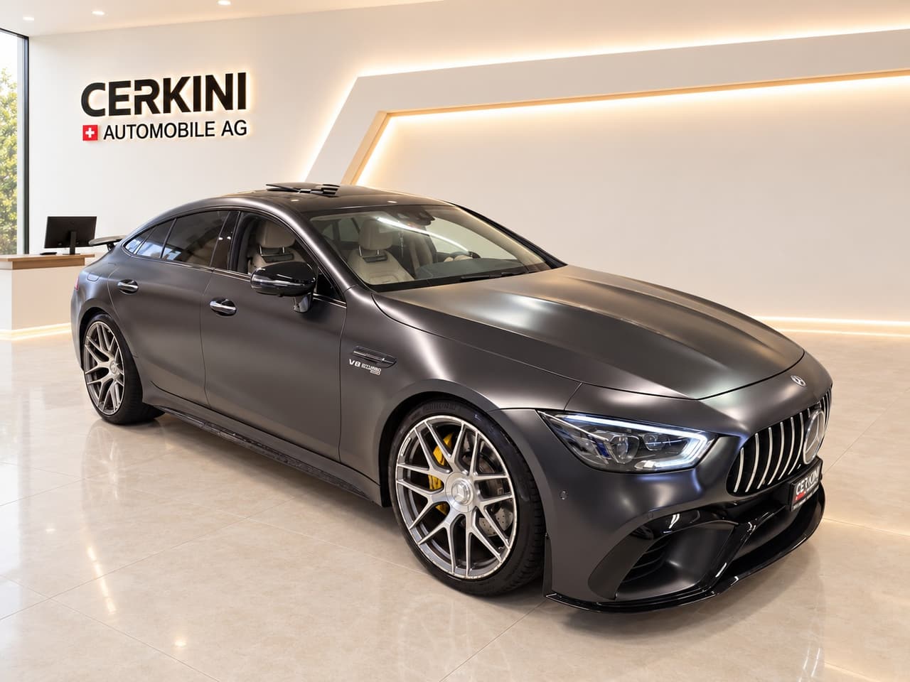 MERCEDES-BENZ AMG GT 4 63 S 4Matic+ Speedshift MCT * CH Fahrzeug * Sonderlackierung * Gratis Service *