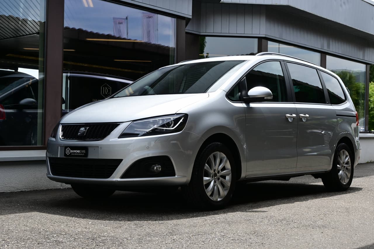 SEAT Alhambra 2.0 TDI Reference DSG*7Plätzer*integrierte Kindersitze*Anhängerkupplung*
