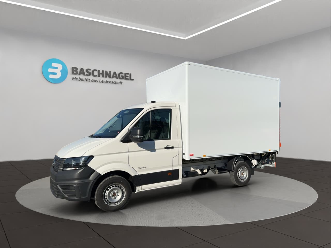 VW Crafter 35 2.0 BiTDI Koffer+Heb. Champion L3 Aut.